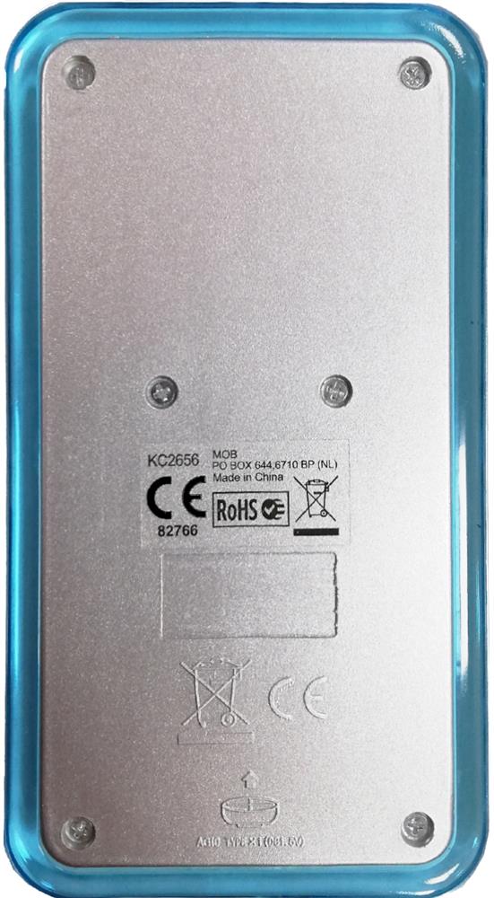 Calculatrice de poche 8 chiffres personnalisée CULCA, dos