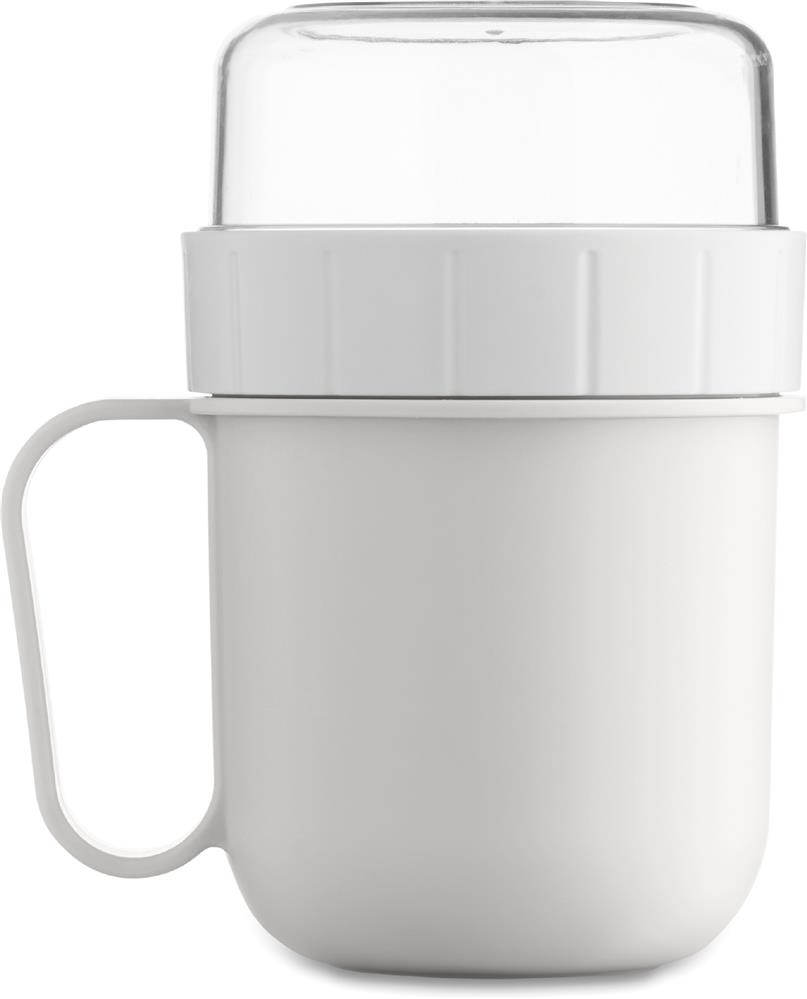 Gobelet petit-déjeuner 450 ml personnalisé CUP ON GO, gauche