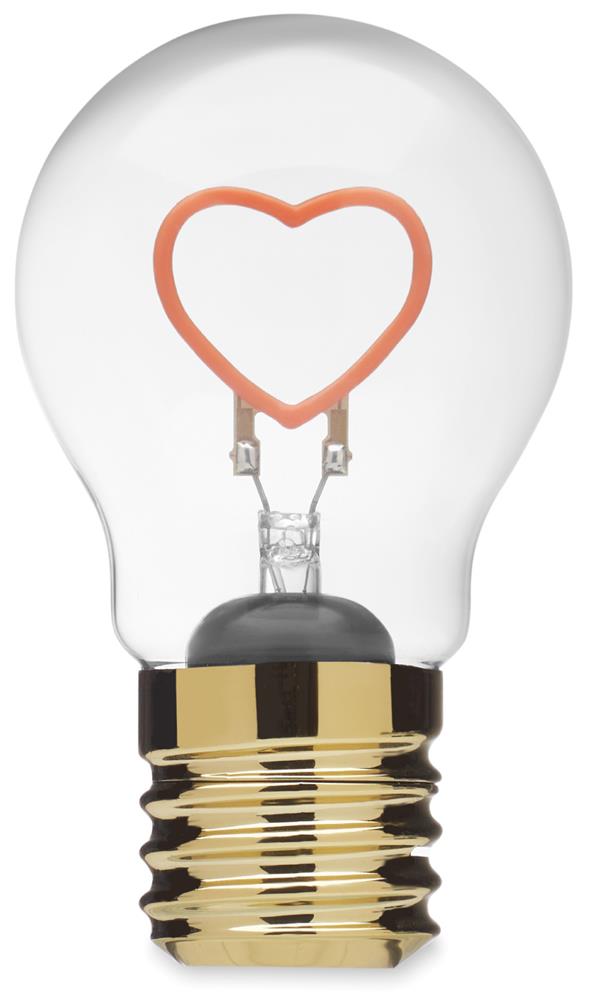 Ampoule LED décorative personnalisée LUMIGLOW, côté 1