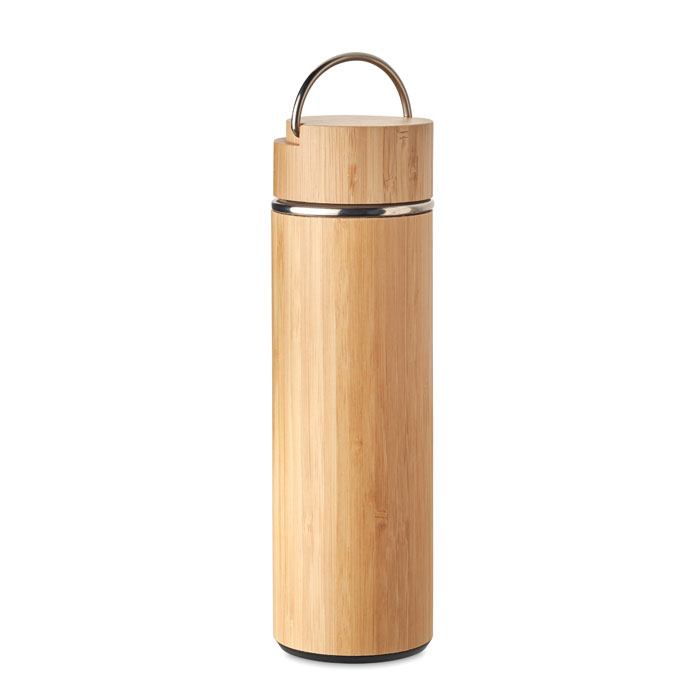 Bouteille isotherme bambou infuseur personnalisée TAMPERE