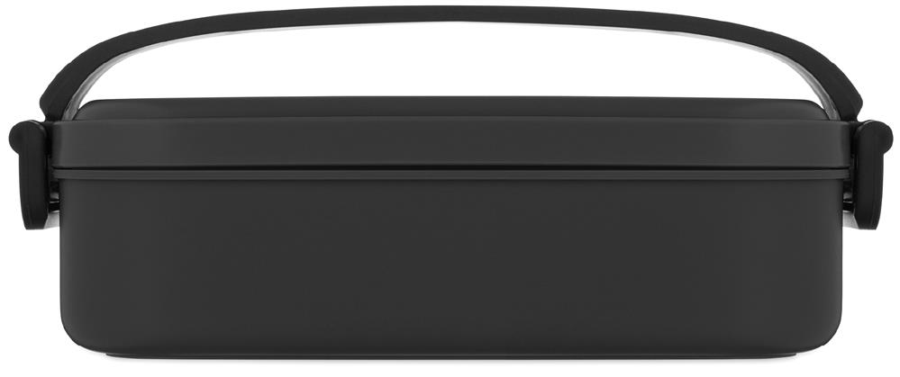 Lunch box PP 800 ml personnalisée SARNIE, boîte côté 1