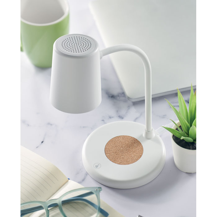 Lampe de bureau chargeur sans fil 15 W personnalisée SPOT