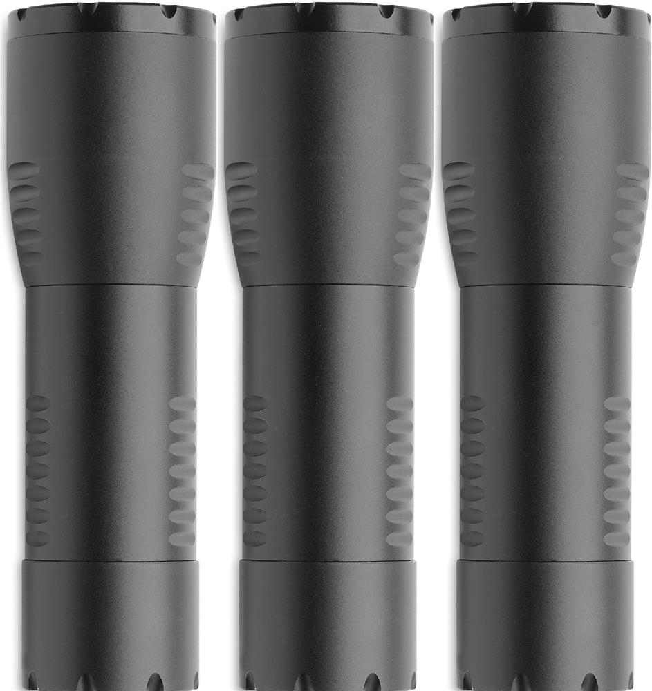 Lampe torche LED zoom aluminium personnalisée ENTA, tour complet
