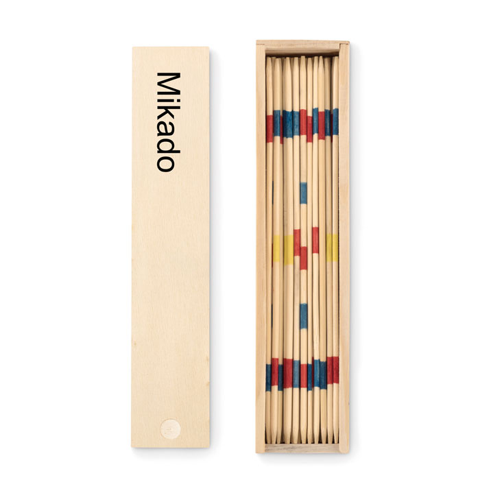 Jeu de mikado en bambou personnalisé MINI MIKADO
