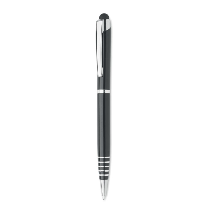 Stylo bille stylet aluminium personnalisé FLORINA