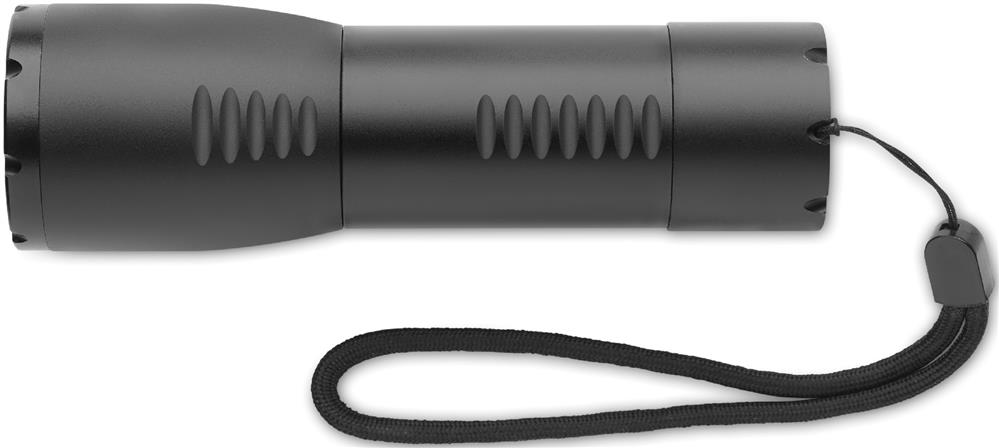 Lampe torche LED zoom aluminium personnalisée ENTA, côté 4