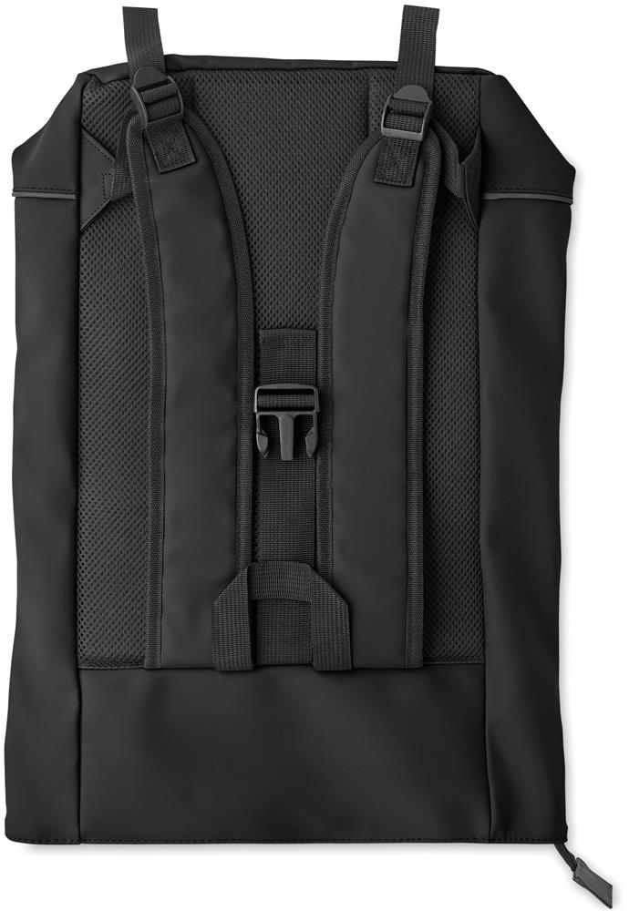 Sac à dos PU 15 pouces personnalisé LAPTOSA, dessus gauche