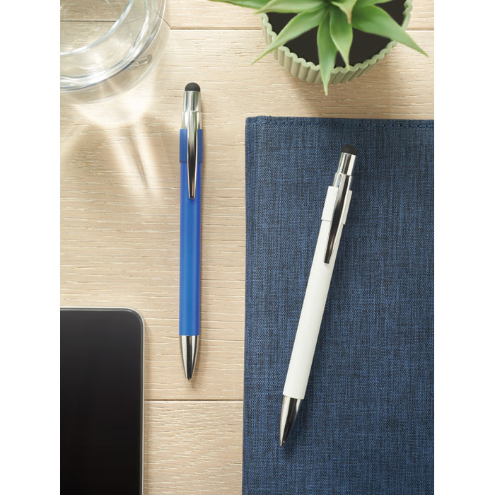 Stylo stylet spinner aluminium personnalisé EDD