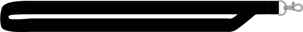 Lanyard tour de cou 20 mm personnalisé SIMPLE LANY, sangles dos
