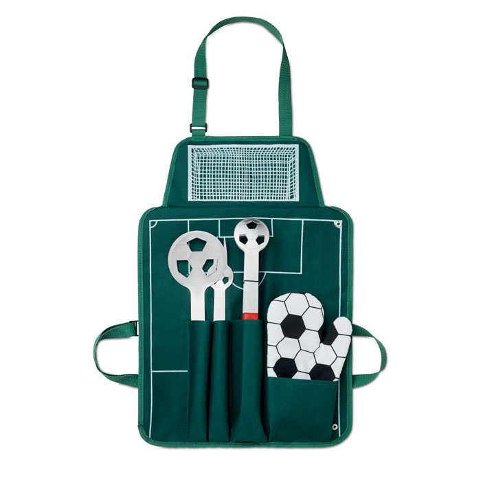 Tablier barbecue 600D avec gant personnalisé DONAU BALLY