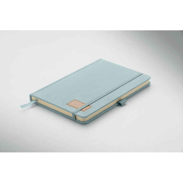 Carnet A5 velours côtelé personnalisé CORDI NOTE