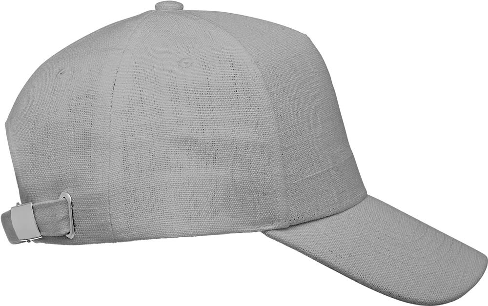 Casquette chanvre 370 g/m² personnalisée NAIMA CAP, côté droite