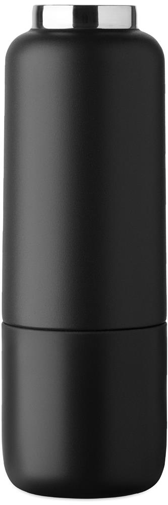 Bouteille isotherme 500 ml à sangle personnalisée NOEKA, devant