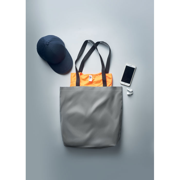 Tote bag réfléchissant polyester personnalisé VISI TOTE