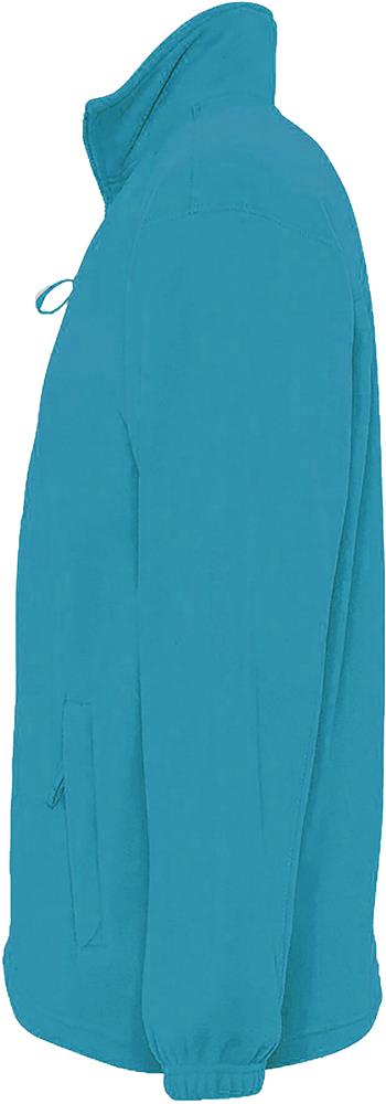 Polaire zippée 300 g/m² personnalisée NORTH, manche gauche
