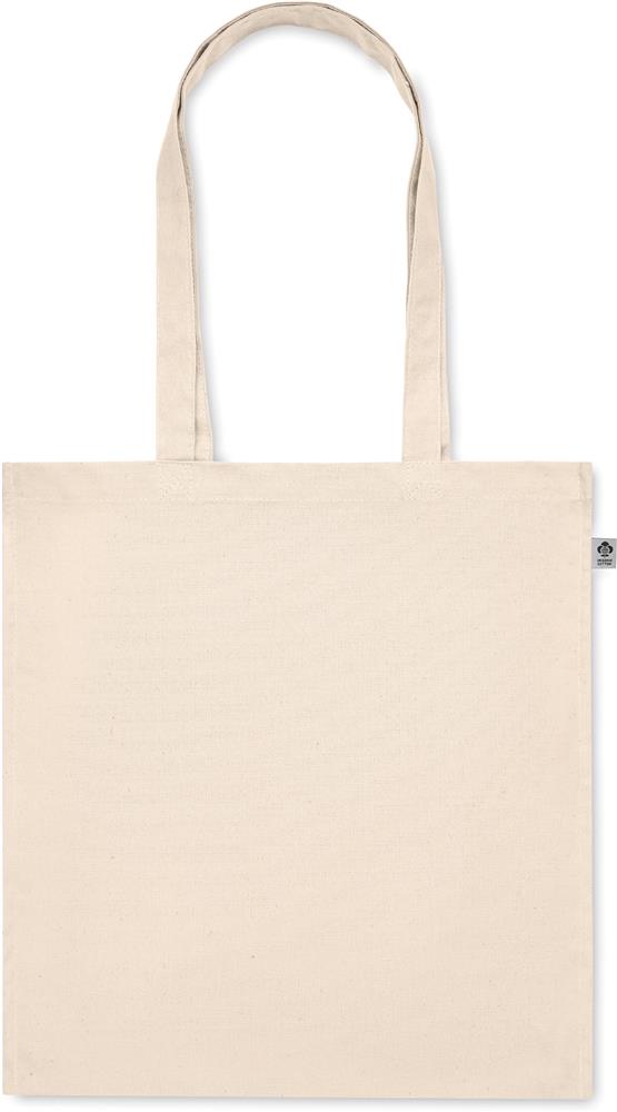 Tote bag coton bio 220 g/m² personnalisé BENTE, devant (transfert numérique)