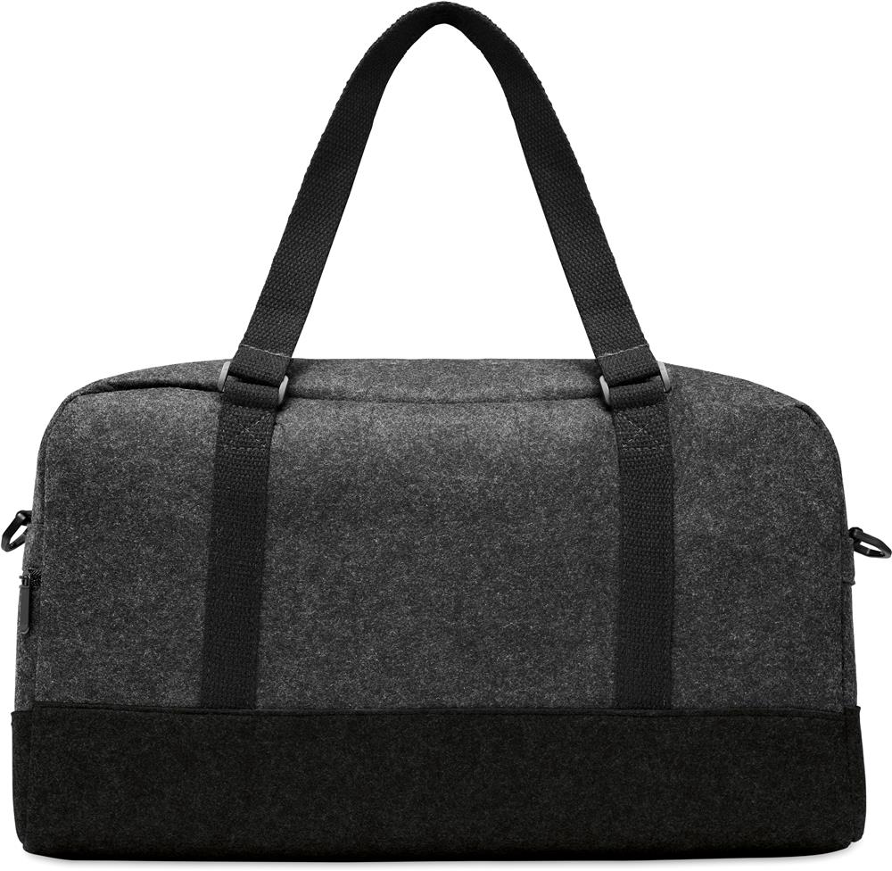 Sac de sport feutre RPET personnalisé INDICO BAG, dos