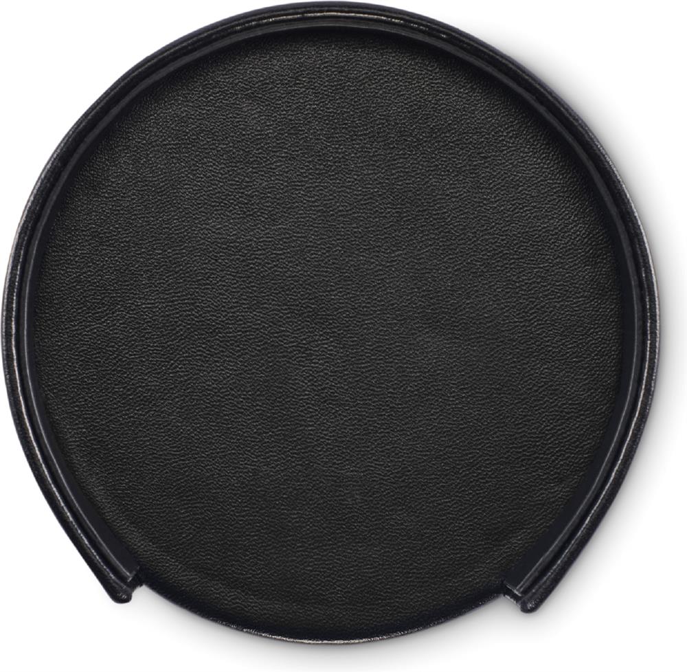 Lot de 4 sous-verres simili-cuir personnalisés POSA SET, support
