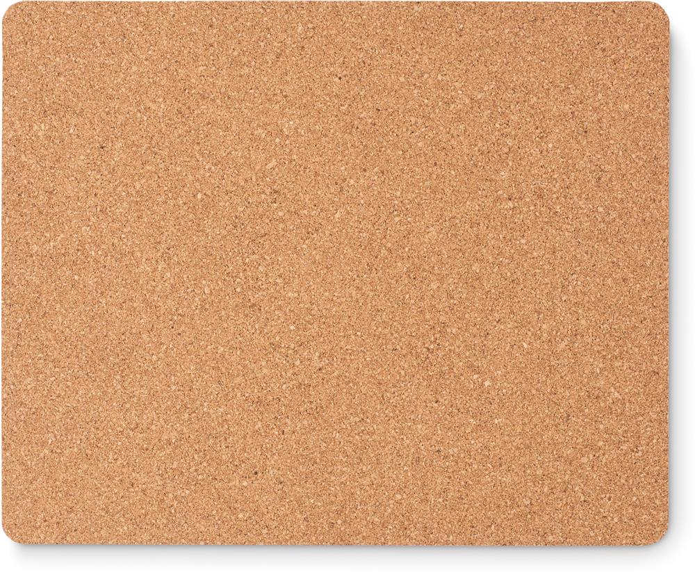 Tapis de souris liège personnalisé MATTY, côté 1 (sérigraphie)