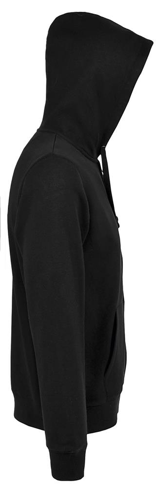 Sweat zippé à capuche 280 g/m² personnalisé SPIKE MEN, manche droite