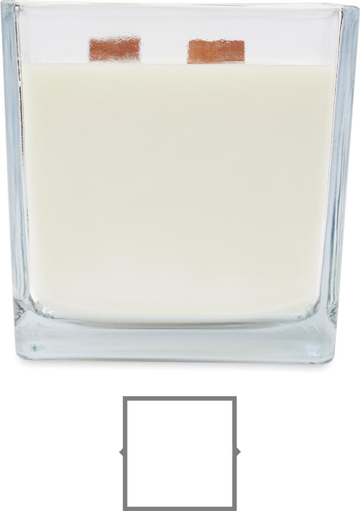 Très grande bougie cire végétale 1300 g personnalisée RIUADA, côté 1 (sérigraphie)