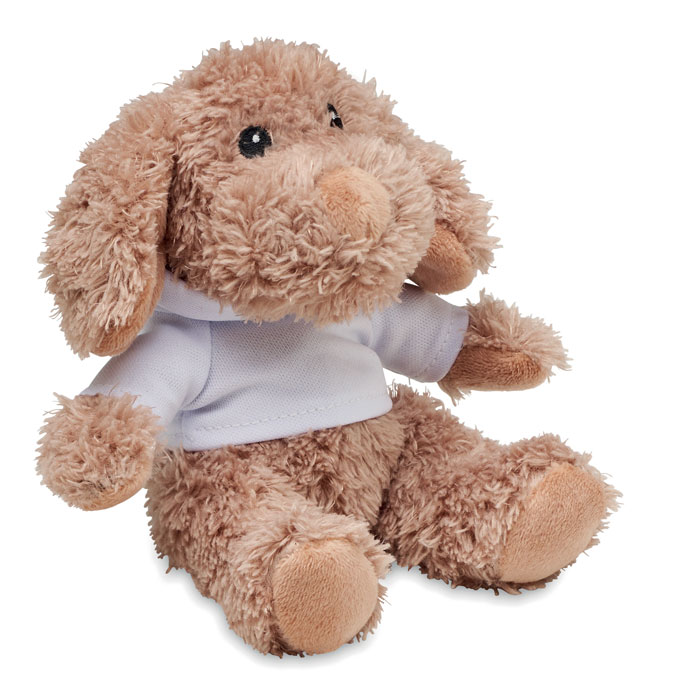 Peluche chien avec sweat à capuche personnalisée DOGGY