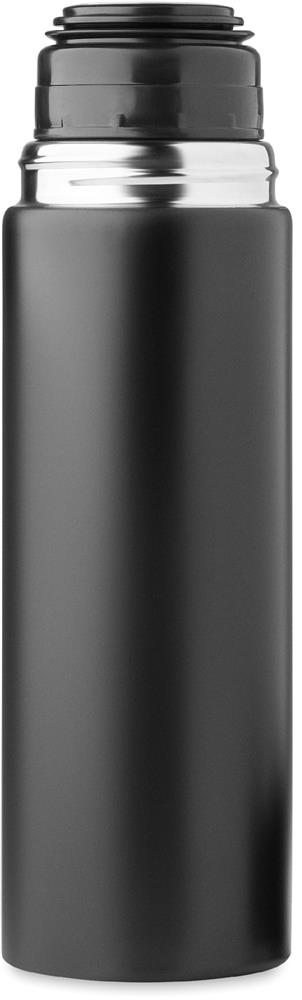 Bouteille isotherme 420 ml avec gobelet personnalisée TONIA, devant