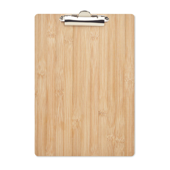 Porte-bloc A4 en bambou personnalisé CLIPBO