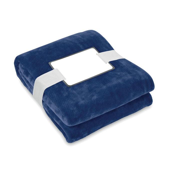 Plaid polaire RPET 280 g/m² personnalisé LOGAN