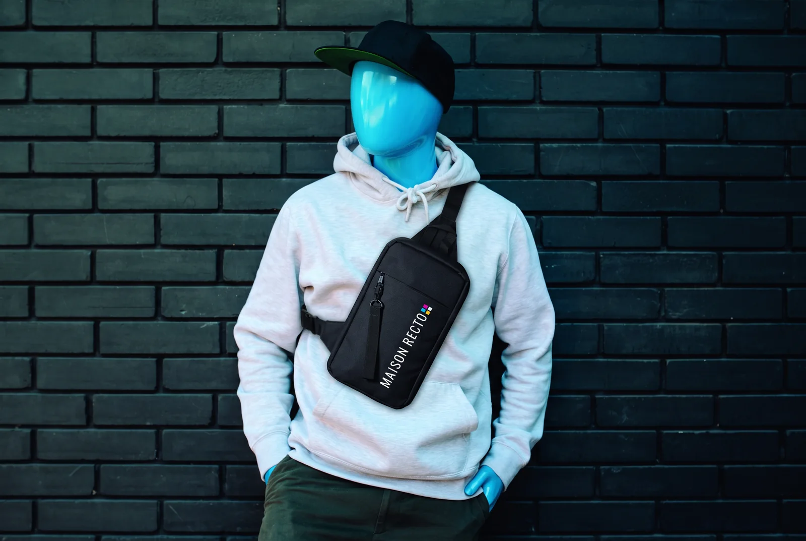 Sac bandoulière RPET 600D rembourré personnalisé CEBAG