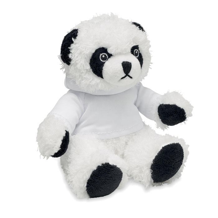 Peluche panda avec sweat à capuche personnalisée PENNY