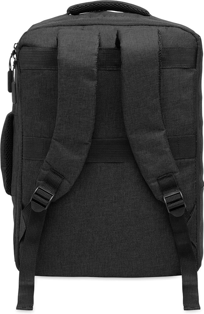 Sac à dos ordinateur 15'' RPET personnalisé LAUGAR, épaule sangle droite