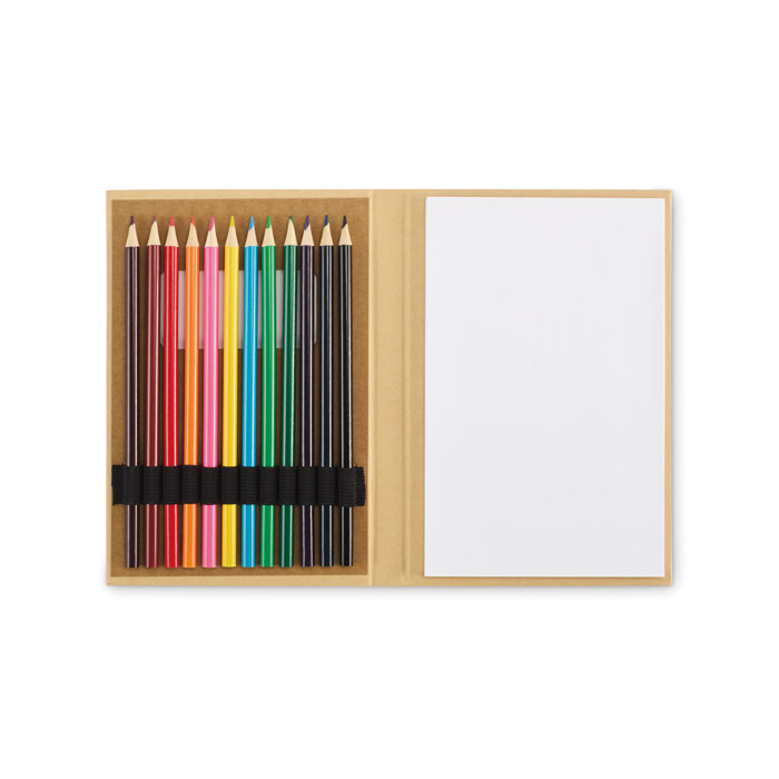 Set de coloriage kraft personnalisé FUNSKETCH