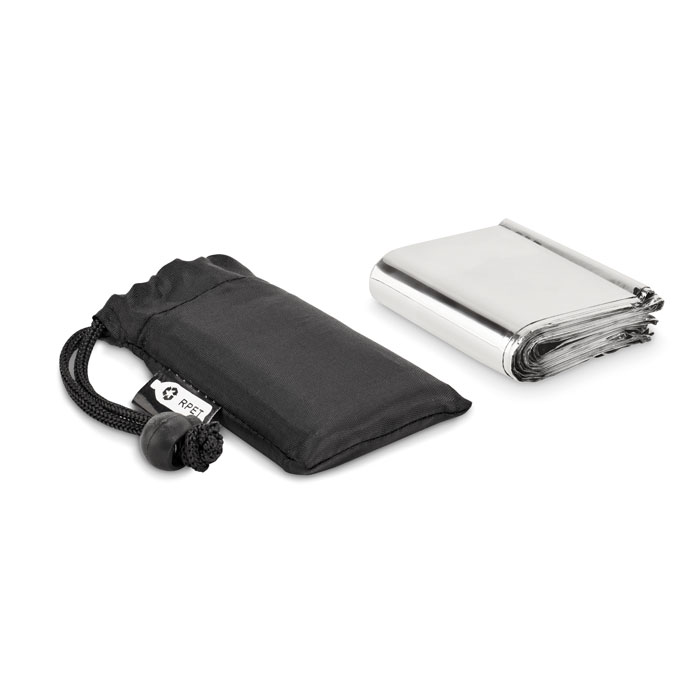 Couverture de survie 130 x 210 cm personnalisée HELP