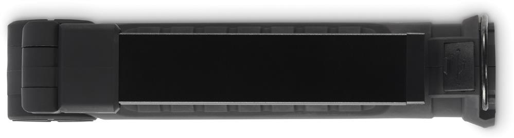 Lampe de travail rechargeable 1200 mAh personnalisée ROTATE, côté 1 (gravure laser)