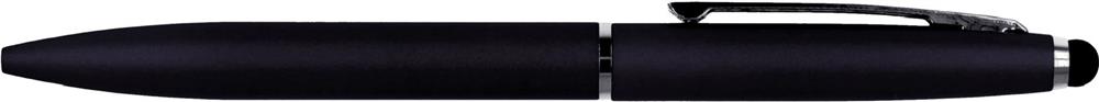 Stylo stylet aluminium personnalisé QUIM, clip droite