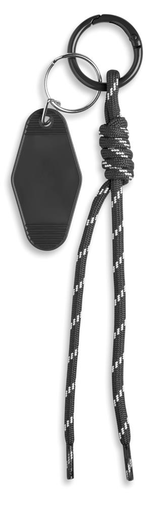 Porte-clés cordon tressé personnalisé KEYBRAID, côté 2