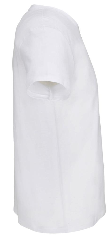 Tee-shirt col V coton personnalisé REGENT V, manche droite