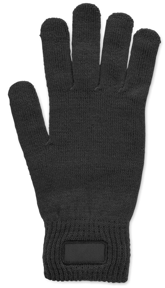 Gants tricotés RPET personnalisés HANDNIT, gant droite