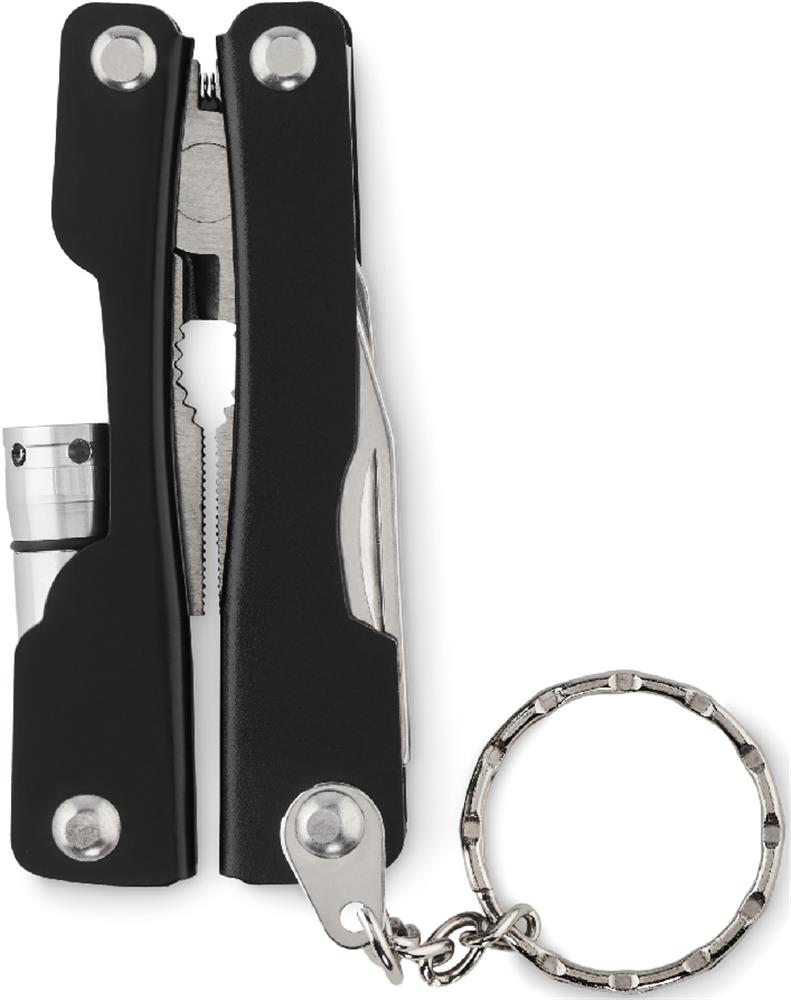 Couteau multi-outils 10 fonctions personnalisé AYUDA, côté 2 gauche