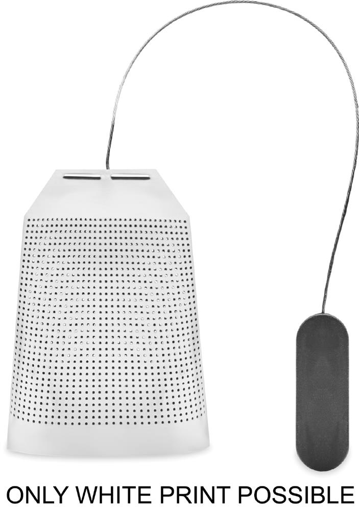 Infuseur à thé inox sachet personnalisé TEAFUSER, poignée côté 2