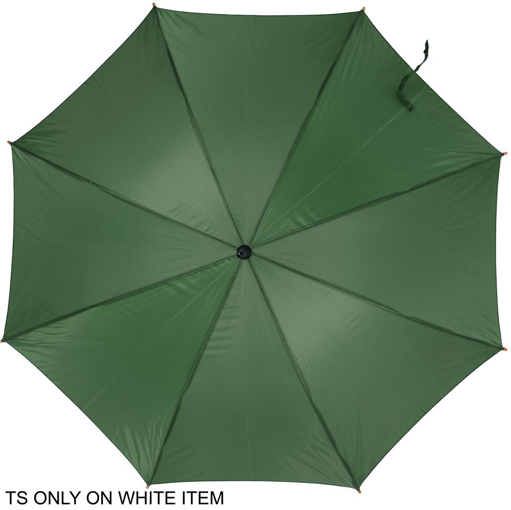 Parapluie automatique poignée bois personnalisé CUMULI, segment 1