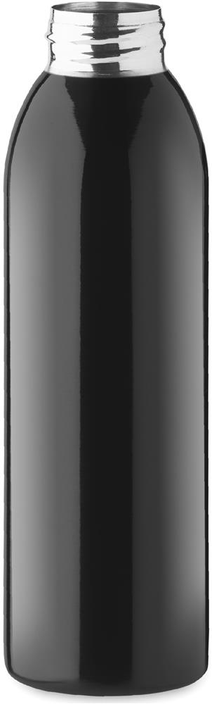 Bouteille inox 650 ml simple paroi personnalisée BIRA, devant