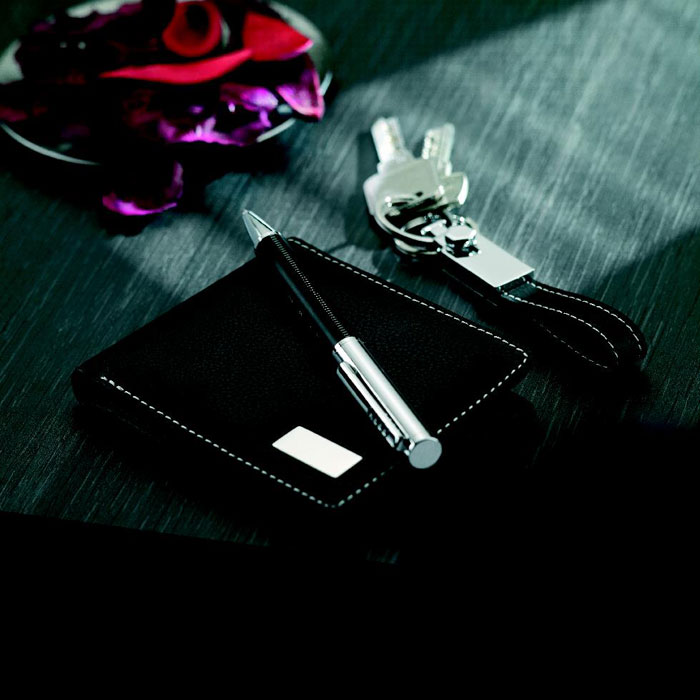 Coffret stylo et porte-clés personnalisé ELEGANCI