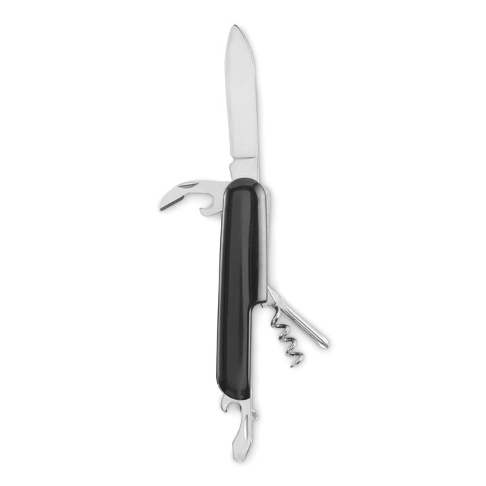 Couteau de poche aluminium recyclé personnalisé MULTICHILLO