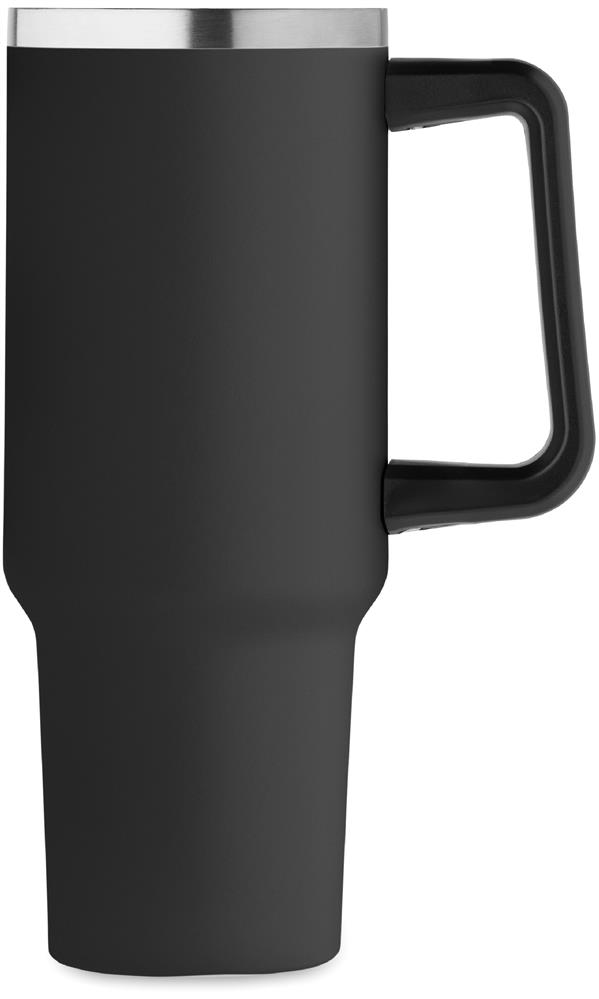Gobelet isotherme 1200 ml avec paille personnalisé SUMA, droite