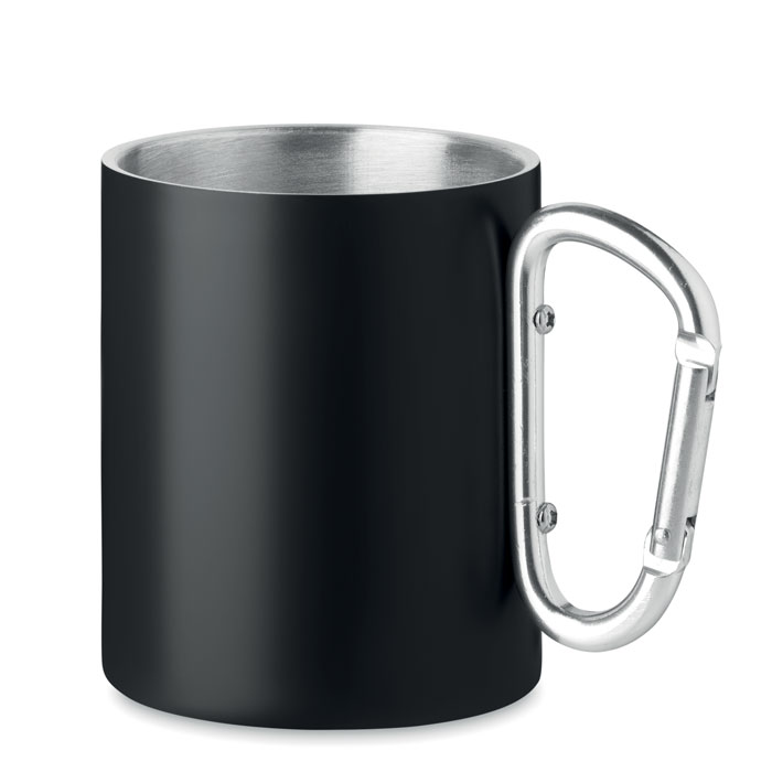 Tasse isotherme inox mousqueton personnalisée TRUMBA