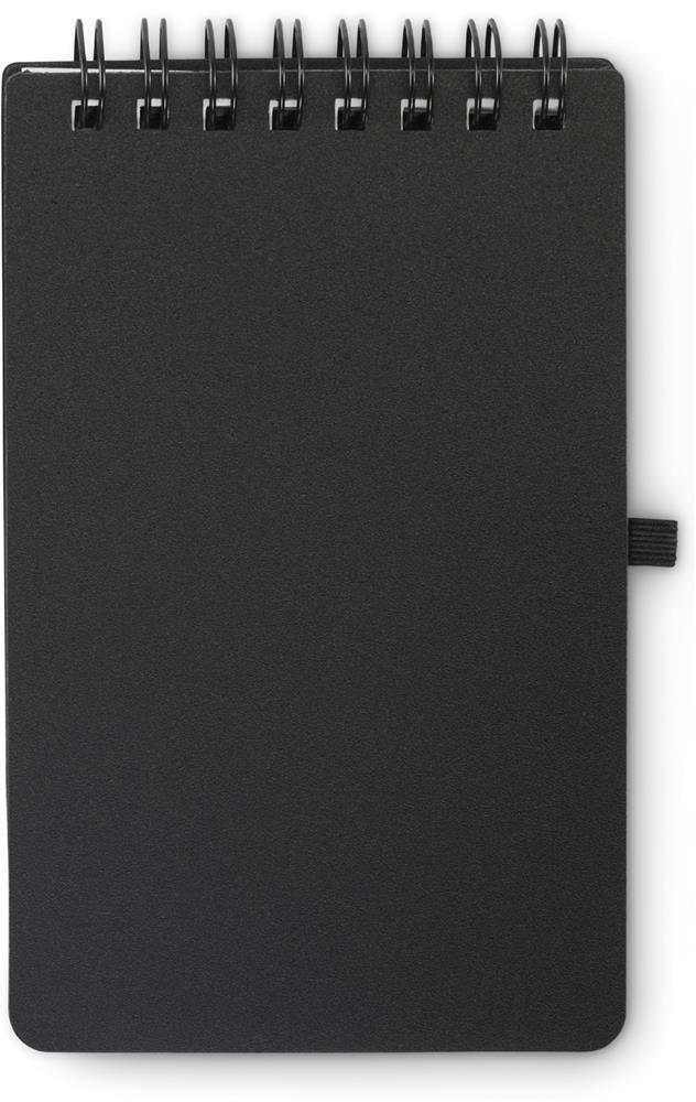 Bloc-notes déperlant avec stylo personnalisé KIT, devant