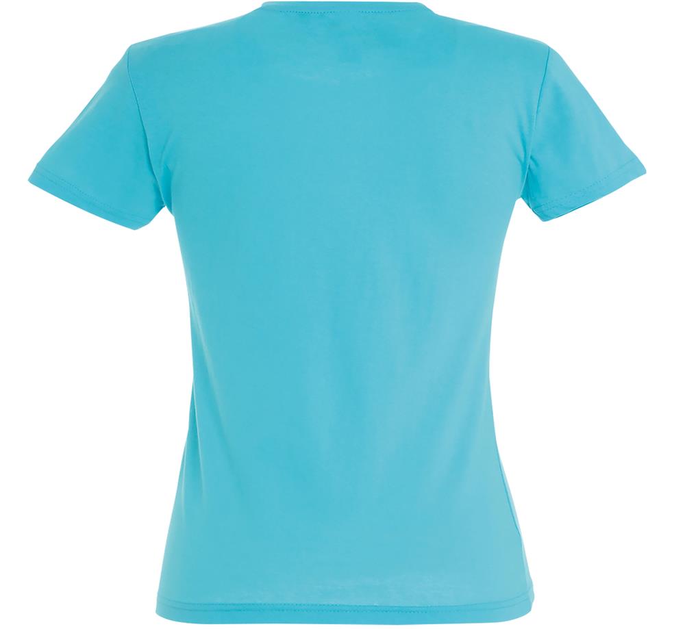 Tee-shirt femme cintré 150 g/m² personnalisé MISS, dos