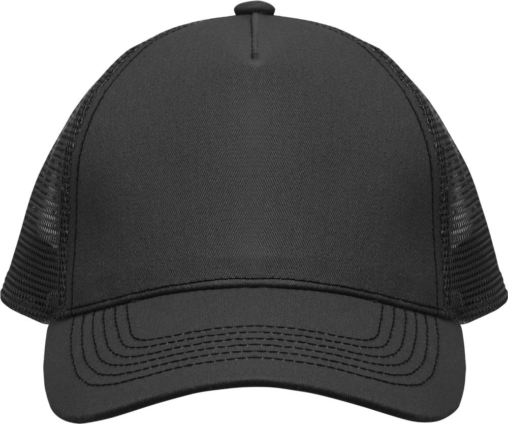 Casquette trucker coton 250 g/m² personnalisée BLIST, devant (sérigraphie)